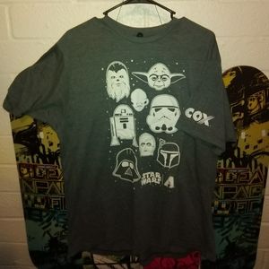 Star wars tee, sponsored by Arizona D-Backs & cox
